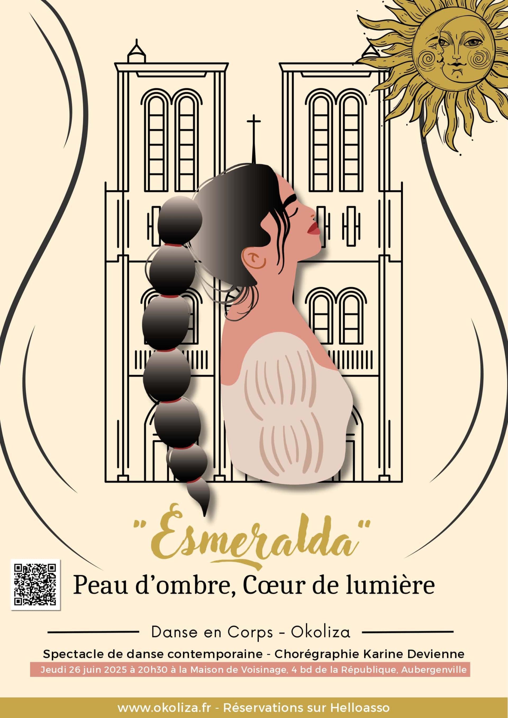 Esmeralda, Peau d'ombre, Coeur de lumière